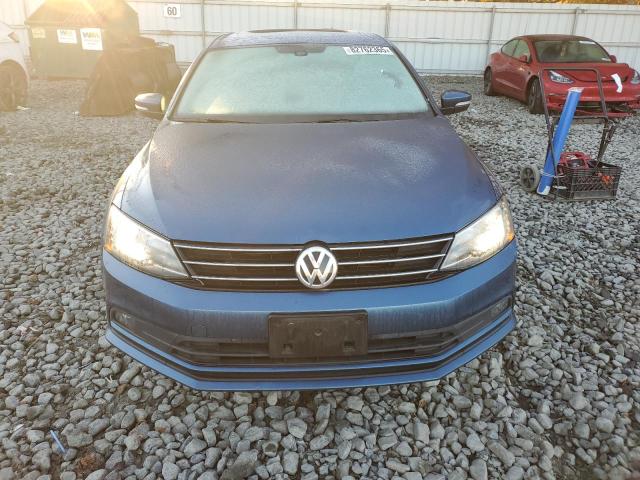 3VWL17AJ1GM358013 - 2016 VOLKSWAGEN JETTA SEL BLUE photo 5