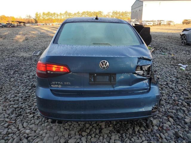 3VWL17AJ1GM358013 - 2016 VOLKSWAGEN JETTA SEL BLUE photo 6