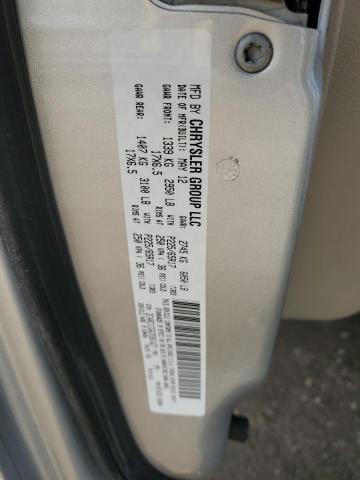 2C4RC1CG6CR361627 - 2012 CHRYSLER TOWN & COU TOURING L SILVER photo 13