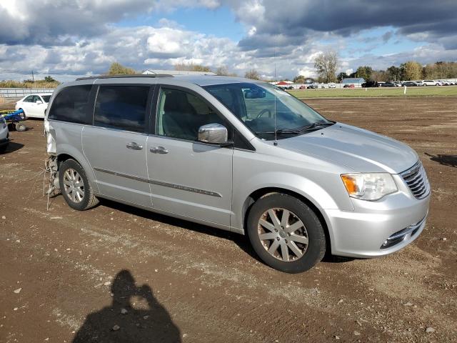 2C4RC1CG6CR361627 - 2012 CHRYSLER TOWN & COU TOURING L SILVER photo 4