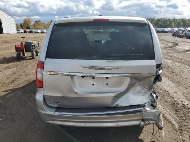 2C4RC1CG6CR361627 - 2012 CHRYSLER TOWN & COU TOURING L SILVER photo 6