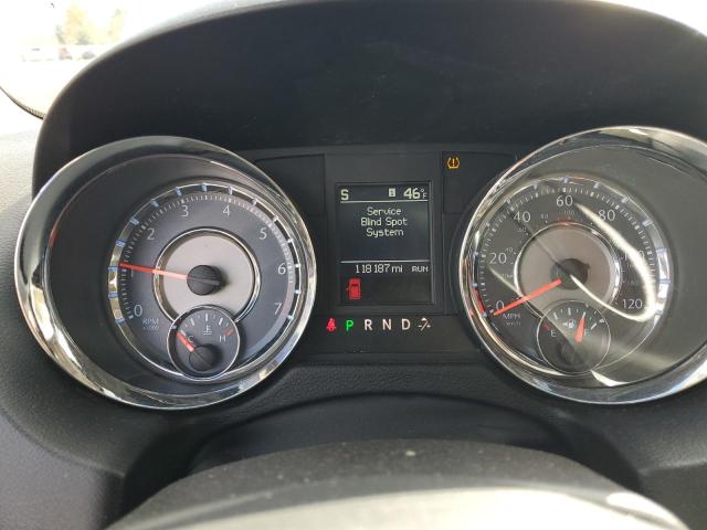 2C4RC1CG6CR361627 - 2012 CHRYSLER TOWN & COU TOURING L SILVER photo 9