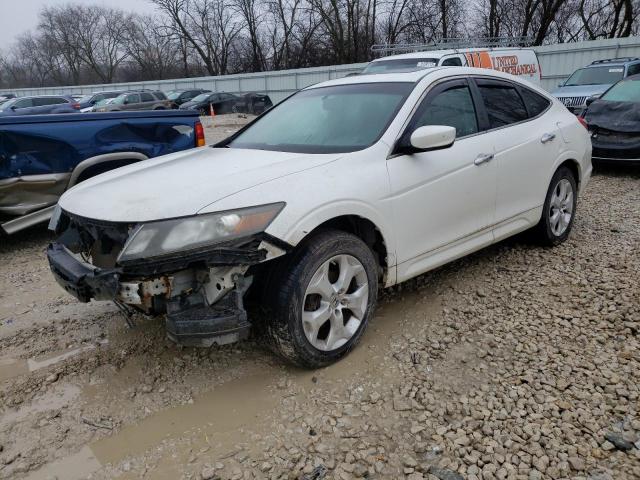 5J6TF1H53CL006938 - 2012 HONDA CROSSTOUR EXL WHITE photo 1