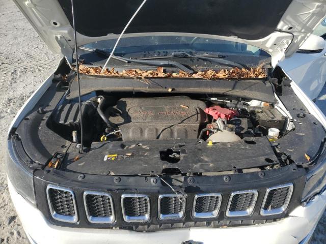 3C4NJCCB8KT749040 - 2019 JEEP COMPASS LIMITED أبيض صورة 12