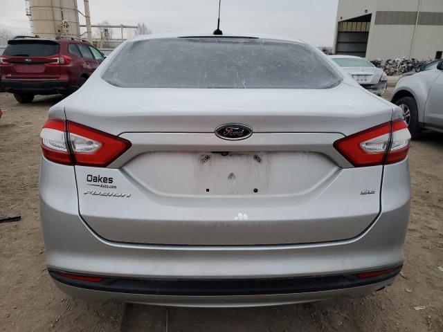 3FA6P0H76FR164696 - 2015 FORD FUSION SE SILVER photo 6