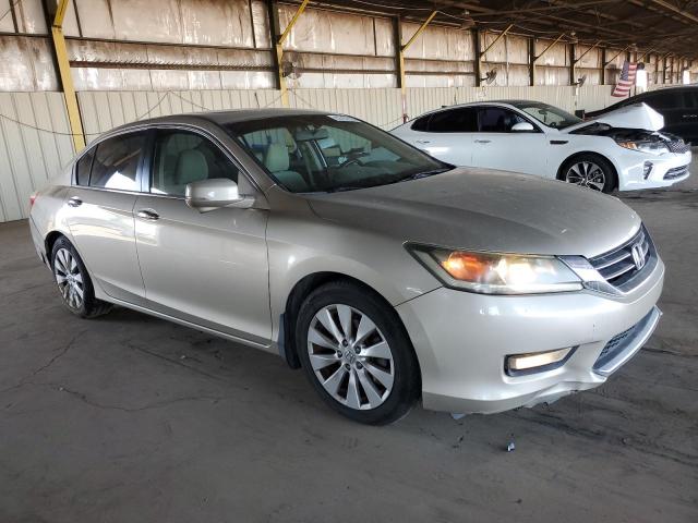 1HGCR2F76DA074561 - 2013 HONDA ACCORD EX 金色 照片 4