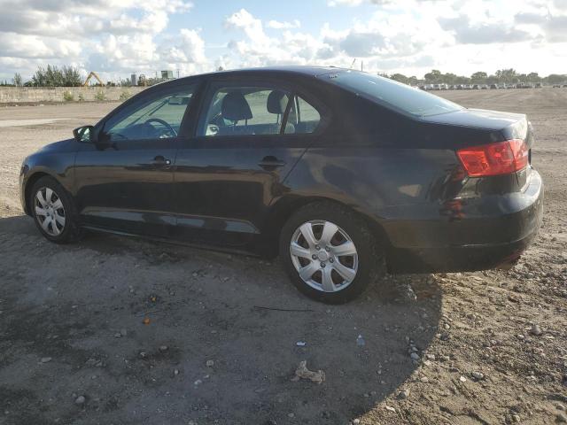 3VW2K7AJ9BM373019 - 2011 VOLKSWAGEN JETTA BASE Schwarz Foto 2