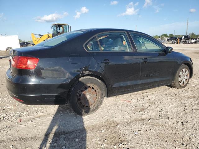 3VW2K7AJ9BM373019 - 2011 VOLKSWAGEN JETTA BASE Schwarz Foto 3