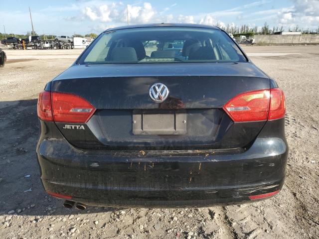 3VW2K7AJ9BM373019 - 2011 VOLKSWAGEN JETTA BASE Schwarz Foto 6