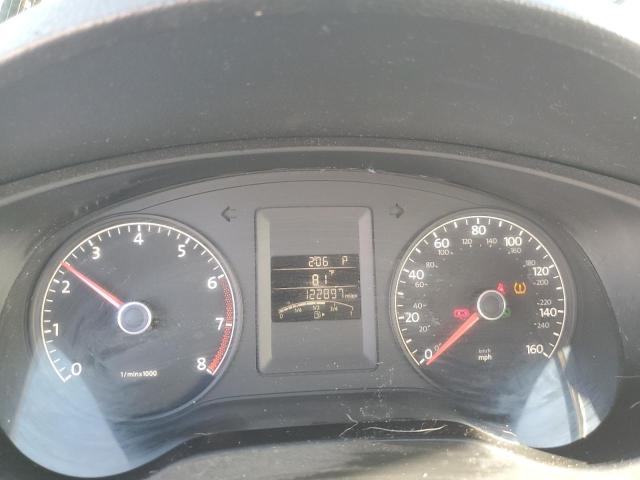 3VW2K7AJ9BM373019 - 2011 VOLKSWAGEN JETTA BASE Schwarz Foto 9