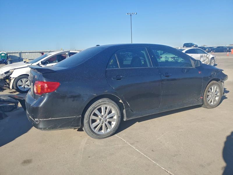 2T1BU4EE3AC492961 - 2010 TOYOTA COROLLA BASE 黑色 照片 3