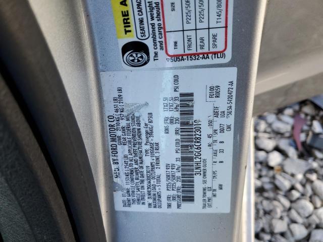 3LNHL2GC6CR823019 - 2012 LINCOLN MKZ SILVER photo 12