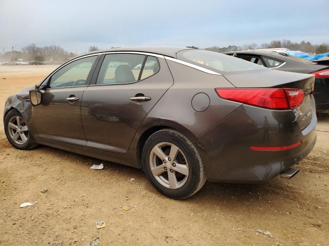 5XXGM4A76EG331483 - 2014 KIA OPTIMA LX BROWN photo 2