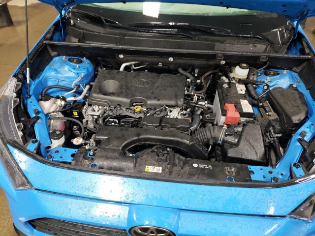 JTMF1RFV3KJ008184 - 2019 TOYOTA RAV4 LE BLUE photo 11