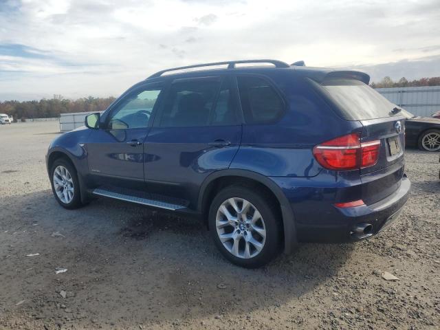 5UXZV4C51BL409440 - 2011 BMW X5 XDRIVE35I BLUE photo 2