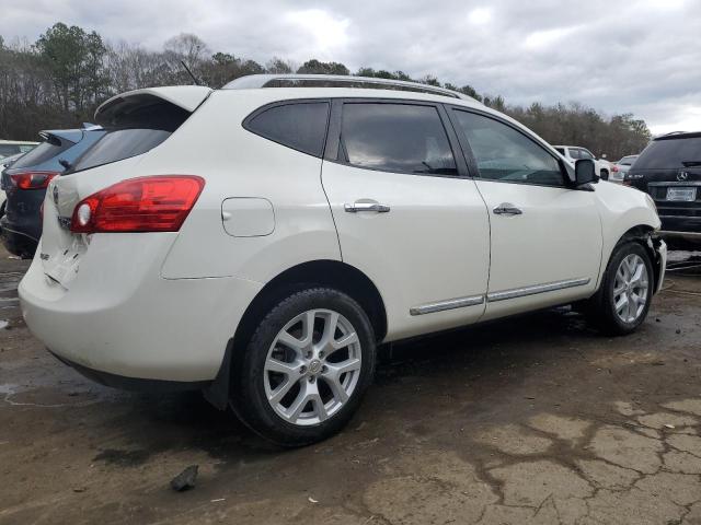 JN8AS5MV8CW357904 - 2012 NISSAN ROGUE S WHITE photo 3