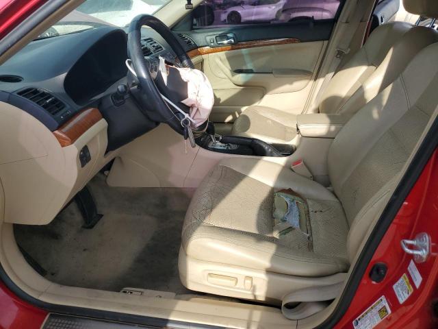JH4CL96867C009413 - 2007 ACURA TSX RED photo 7