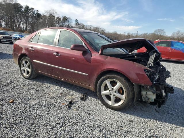 5NPEU46C48H363113 - 2008 HYUNDAI SONATA SE BURGUNDY photo 4