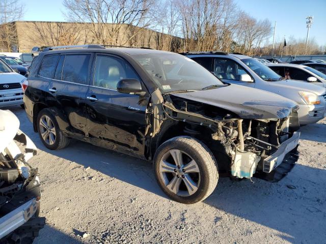 5TDDK3EH0DS220849 - 2013 TOYOTA HIGHLANDER LIMITED BLACK photo 4