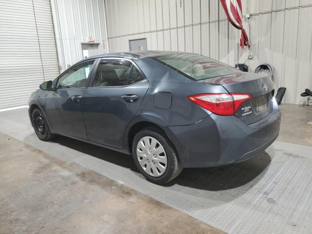 5YFBURHE4FP330692 - 2015 TOYOTA COROLLA L GRAY photo 2