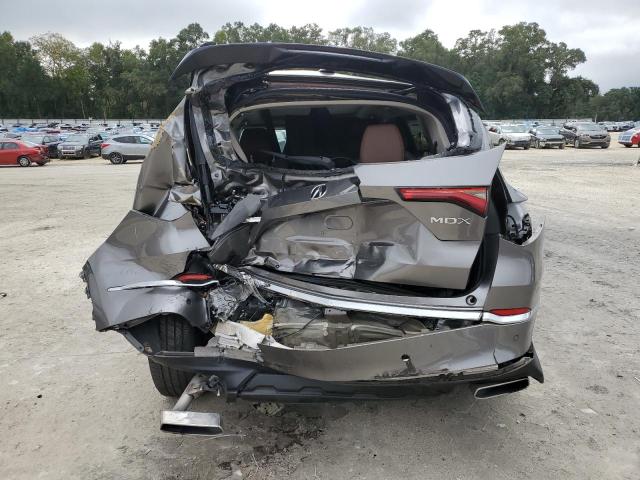 5J8YD9H4XPL004490 - 2023 ACURA MDX TECHNOLOGY ნაცრისფერი ფოტო 6