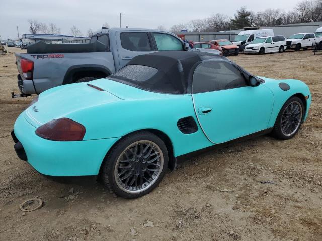 WP0CA29861U620277 - 2001 PORSCHE BOXSTER TURQUOISE photo 3