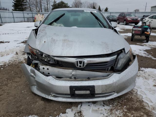 2HGFB2F45CH058147 - 2012 HONDA CIVIC LX SILVER photo 5