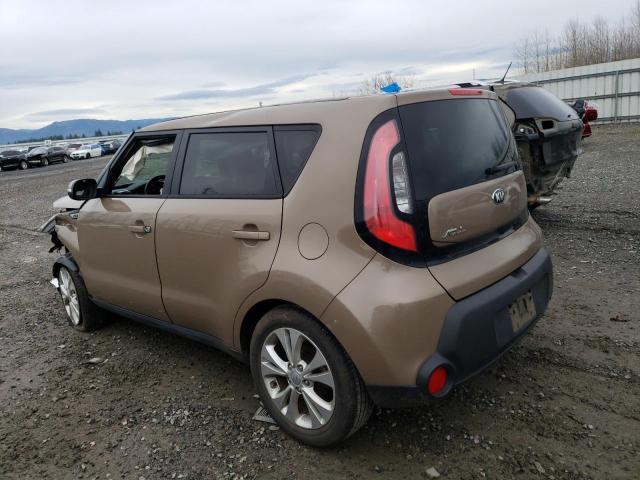 KNDJP3A57E7074669 - 2014 KIA SOUL + BURGUNDY photo 2