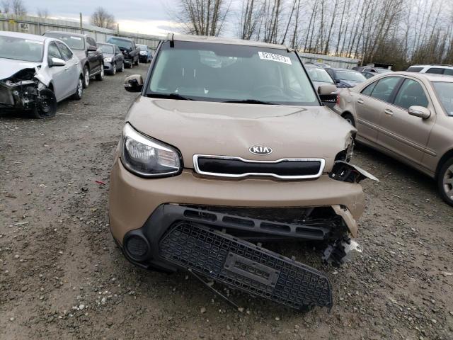 KNDJP3A57E7074669 - 2014 KIA SOUL + BURGUNDY photo 5