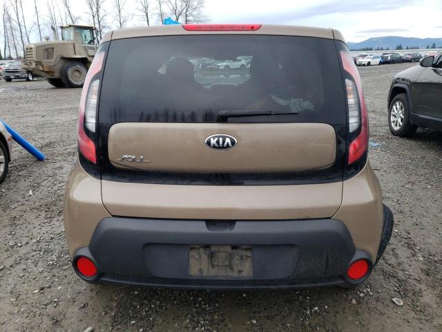 KNDJP3A57E7074669 - 2014 KIA SOUL + BURGUNDY photo 6