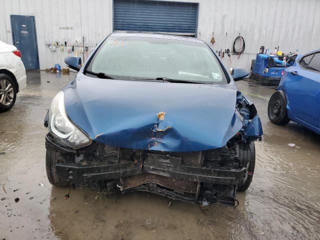 KMHDH4AE2GU564842 - 2016 HYUNDAI ELANTRA SE BLUE photo 5