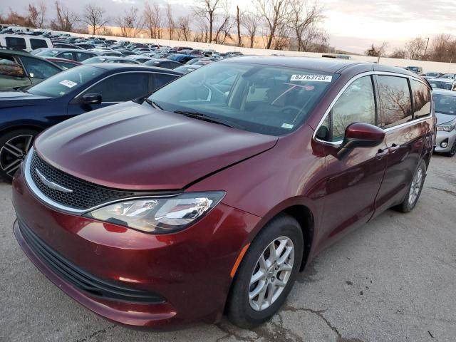 2C4RC1DG3HR616384 - 2017 CHRYSLER PACIFICA TOURING BURGUNDY photo 1