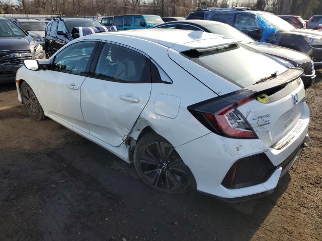 SHHFK7H55JU408489 - 2018 HONDA CIVIC EX WHITE photo 2