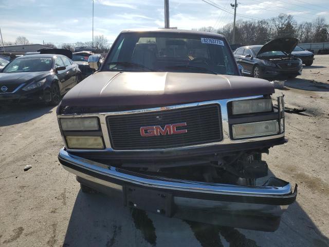 2GTEC19K2P1532372 - 1993 GMC SIERRA C1500 MAROON photo 5