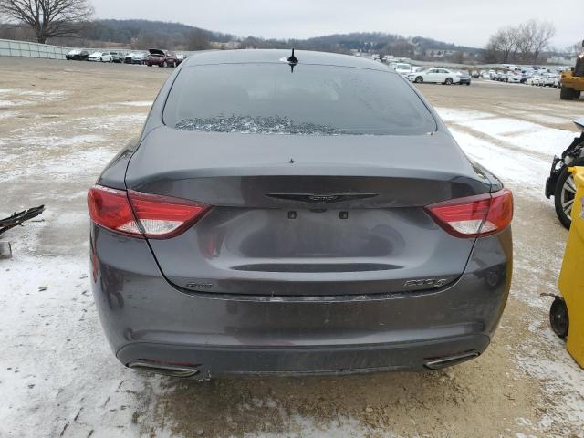 1C3CCCDG8FN732051 - 2015 CHRYSLER 200 S CHARCOAL photo 6