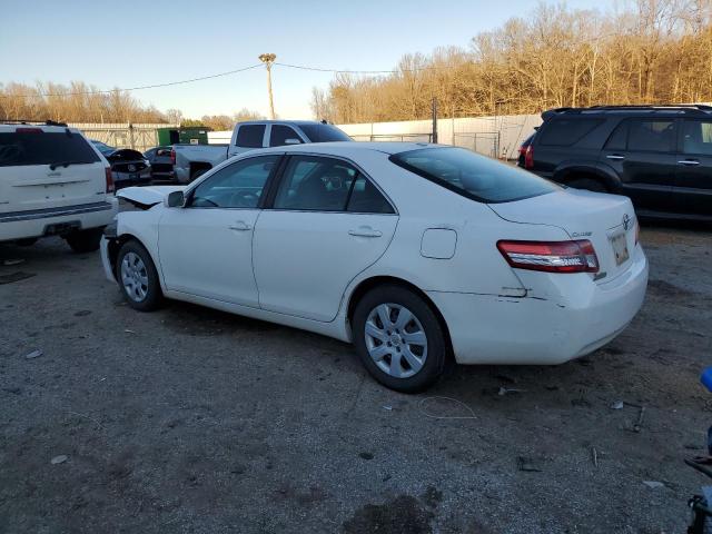 4T4BF3EK2BR151695 - 2011 TOYOTA CAMRY BASE WHITE photo 2