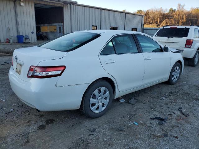 4T4BF3EK2BR151695 - 2011 TOYOTA CAMRY BASE WHITE photo 3