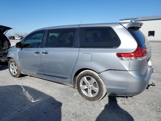 5TDZK3DC6ES468049 - 2014 TOYOTA SIENNA SILVER photo 2