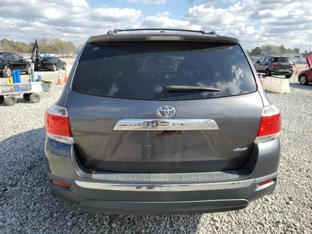 5TDBK3EH7CS139661 - 2012 TOYOTA HIGHLANDER BASE Graphit Foto 6