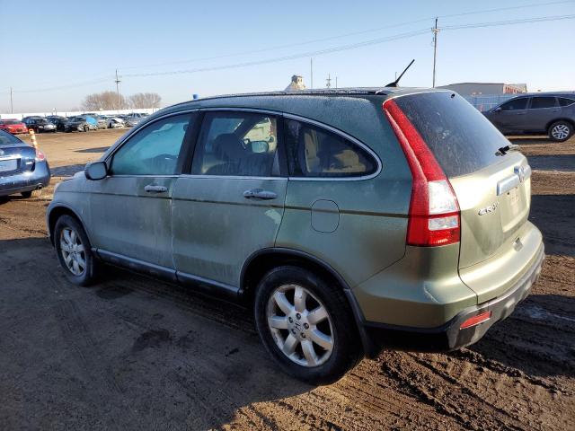 5J6RE48588L048835 - 2008 HONDA CR-V EX GREEN photo 2