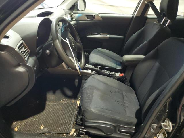 JF2SHABC0DG437025 - 2013 SUBARU FORESTER 2.5X BLACK photo 7