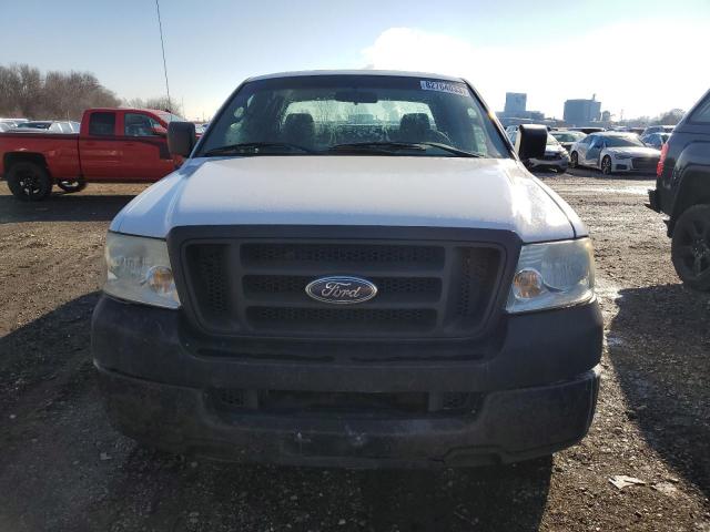 1FTRX12W65FA40873 - 2005 FORD F150 WHITE photo 5