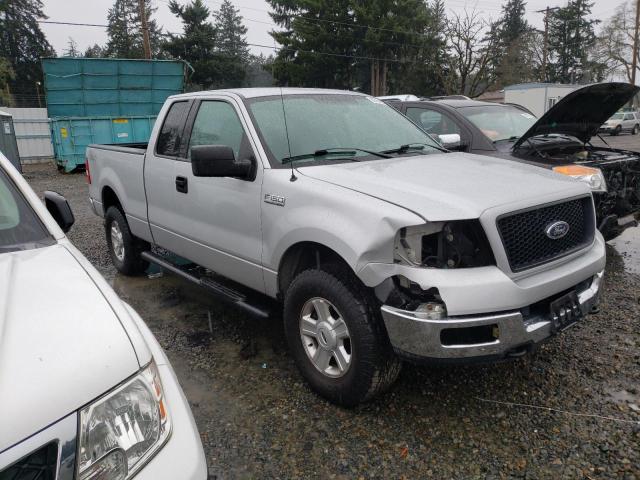 1FTRX14W84NA83774 - 2004 FORD F150 SILVER photo 4