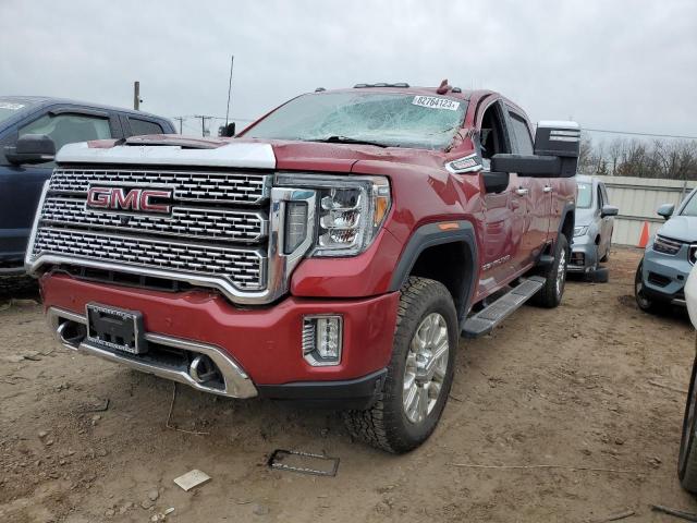 1GT49WEY2LF173111 - 2020 GMC SIERRA K3500 DENALI RED photo 1