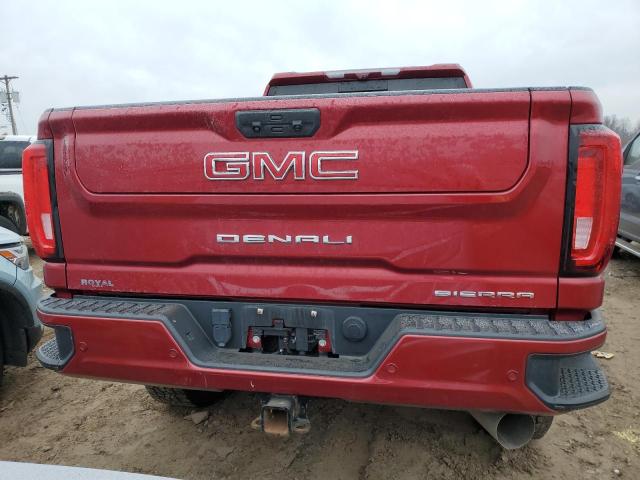 1GT49WEY2LF173111 - 2020 GMC SIERRA K3500 DENALI RED photo 6