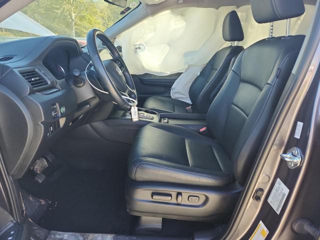 5FNYF5H51MB028413 - 2021 HONDA PILOT EXL GRAY photo 7