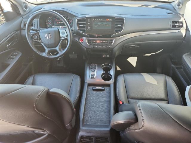 5FNYF5H51MB028413 - 2021 HONDA PILOT EXL GRAY photo 8