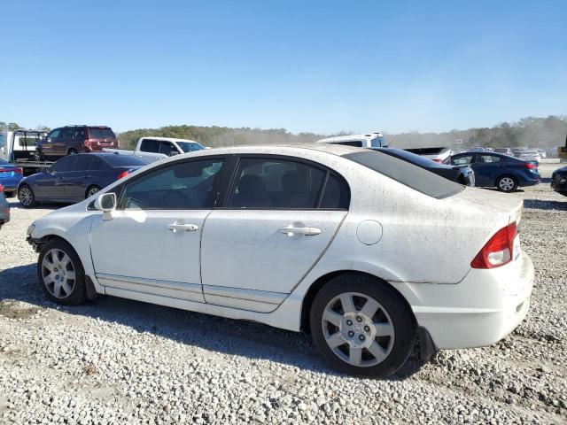 19XFA1F51BE040310 - 2011 HONDA CIVIC LX WHITE photo 2