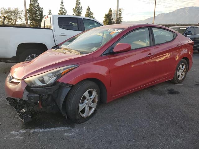 KMHDH4AE7EU206780 - 2014 HYUNDAI ELANTRA SE RED photo 1