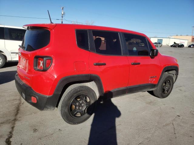 ZACCJBAB0HPE88247 - 2017 JEEP RENEGADE SPORT RED photo 3